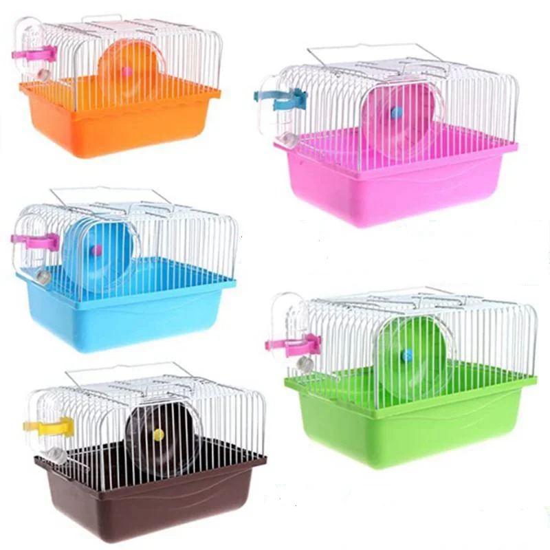 

Small castle Hamster cage Matching runner water pot slide Two layers of the cages of hamster, Optional