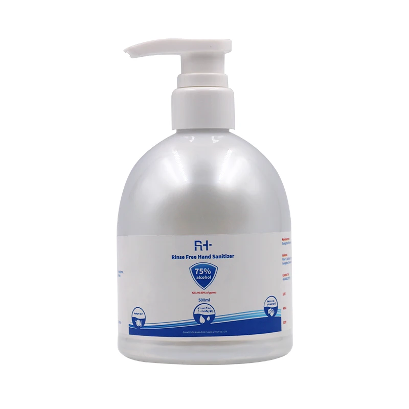 

Hand sanitizer gel  with 75% Alcohol Ethanol Aloe Vera Vitamin E available disinfectant with customed private label