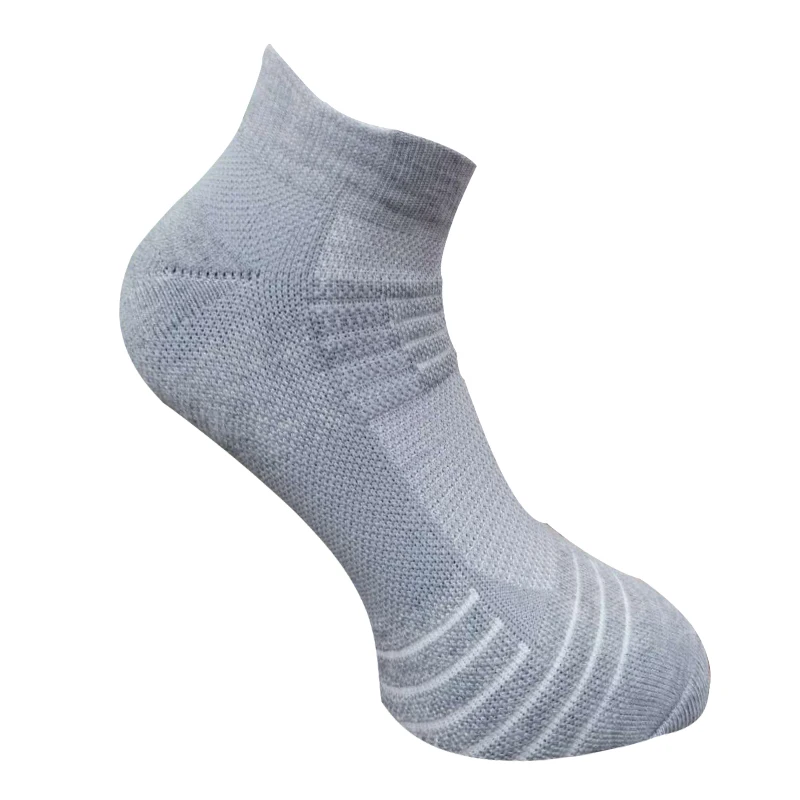

RX-FOX Basketball socks men's short boat socks towel bottom sweat absorption protection breathable running socks
