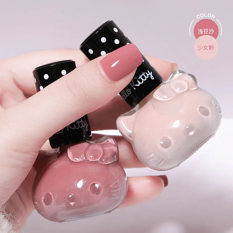 

Private Label Cartoon Cat 12ml 14 Colors Long Lasting No-bake Shimme Glitter Transparent Lacquer Nail Polish, 14colors