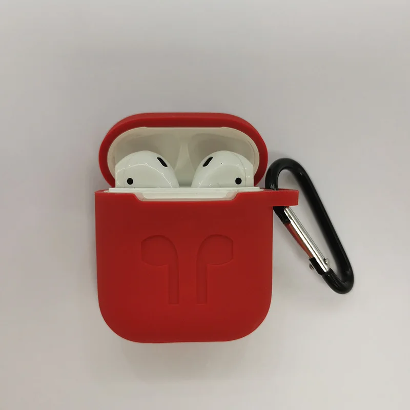 

For Airpods Case Silicone Wire Earphone Carrying Case Logo Custom for Airpod Case, Multi-color