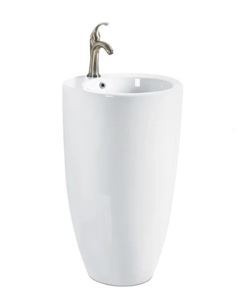 Unique travertine pedestal sink Standard Size Bathroom Travertine Pedestal Sink Made By Manufacturer Buy Product On Alibaba Com