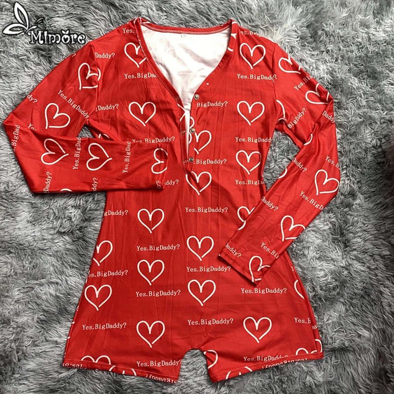 

Custom Women Long Sleeve Nightwear Shorts Jumpsuit Sleepwear
