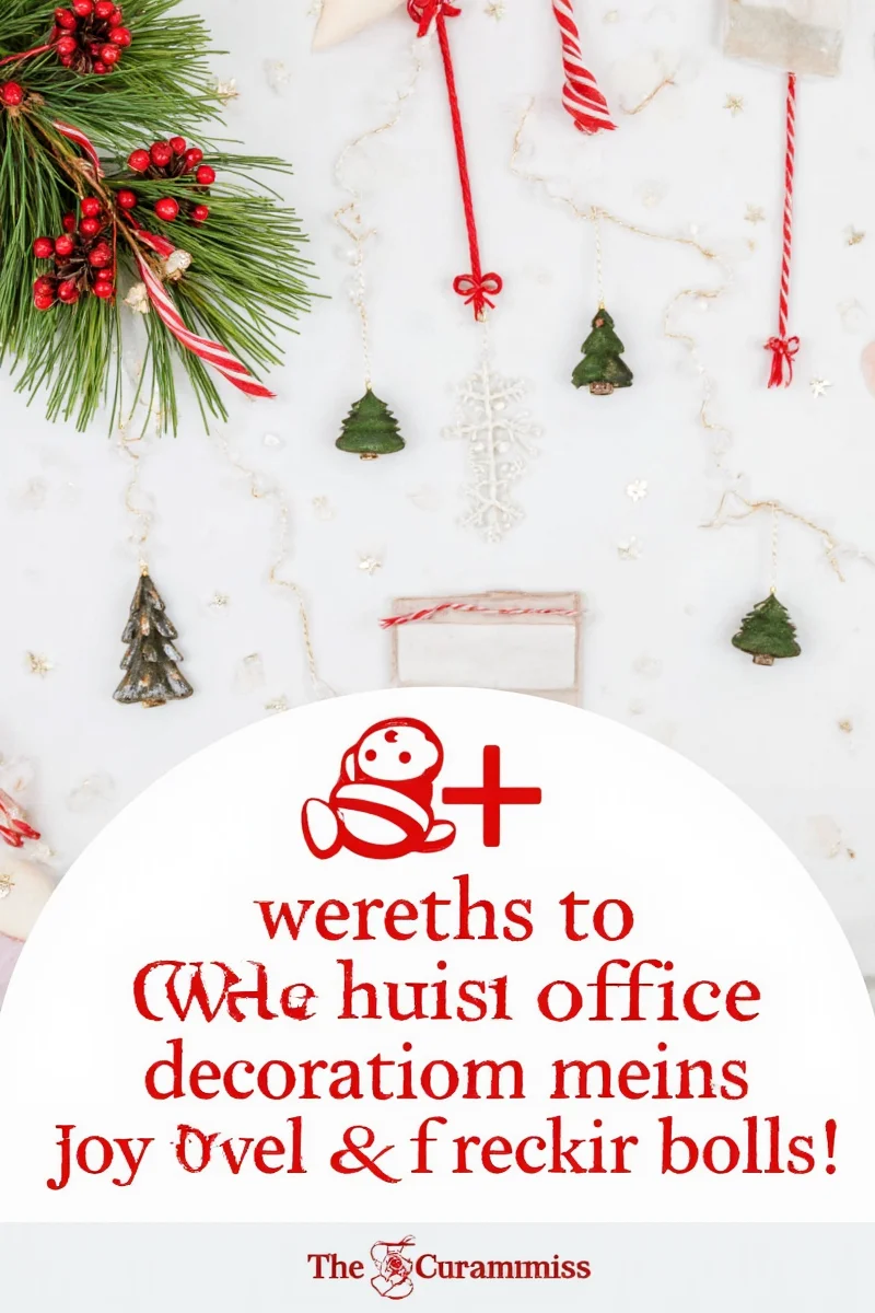jingle bells desk shells 15 family friendly christmas office decorations to spark joy and productivity