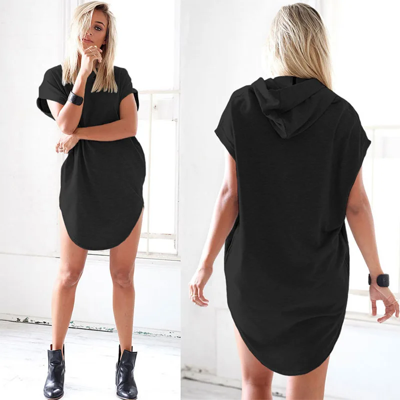 

2021 Custom Wholesales Womens Cotton Polyester Jersey Summer Short Sleeve Pullover Hoodies, Customized color