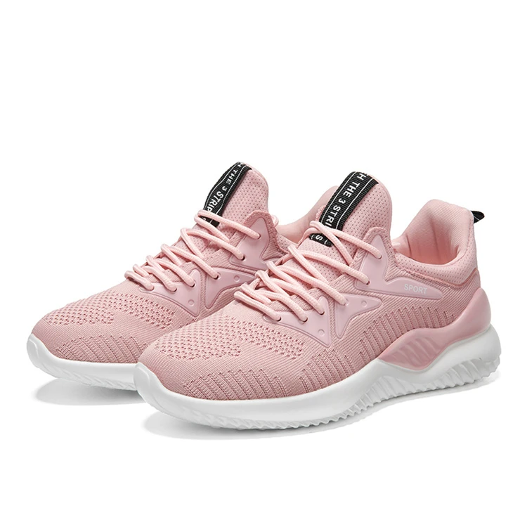 

Ladies Sneakers 2021 Recent Shoes Women Ecofriendly Footwear Tennis Shoes With Custom Logo Accepted, Black pink white