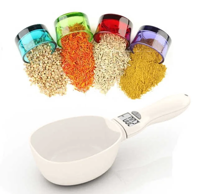 

Detachable Digital Pet Food Spoon Kitchen Baking Scale with Display