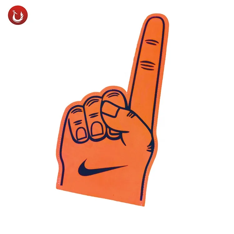 
Customized Design Promotion EVA Foam Cheering Gloves Cheering Hands Cheap Price Foam Fingers 