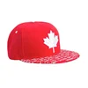 Low Price 3D Embroidery 6-Panel Patriot Fashion Man Custom Canada Baseball Caps