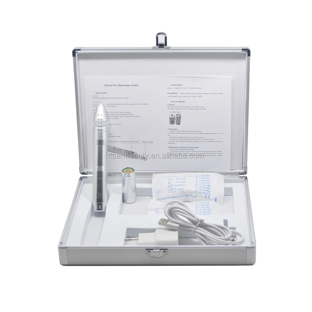 

High quality Rechargeable Battery Cordless Micro microneedle professional pen