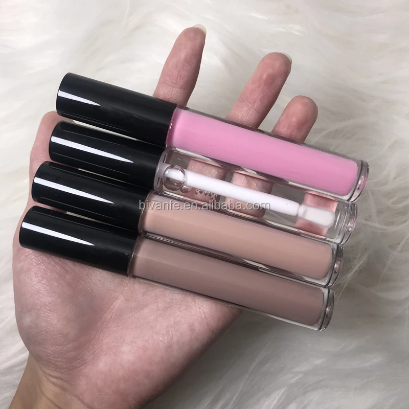 

wholesale cosmetic vegan nude glossy vendors clear lipgloss private label