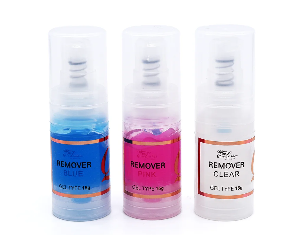 

Professional Eyelash Extension remover Fast removing eyelash extension glue remover, Pink