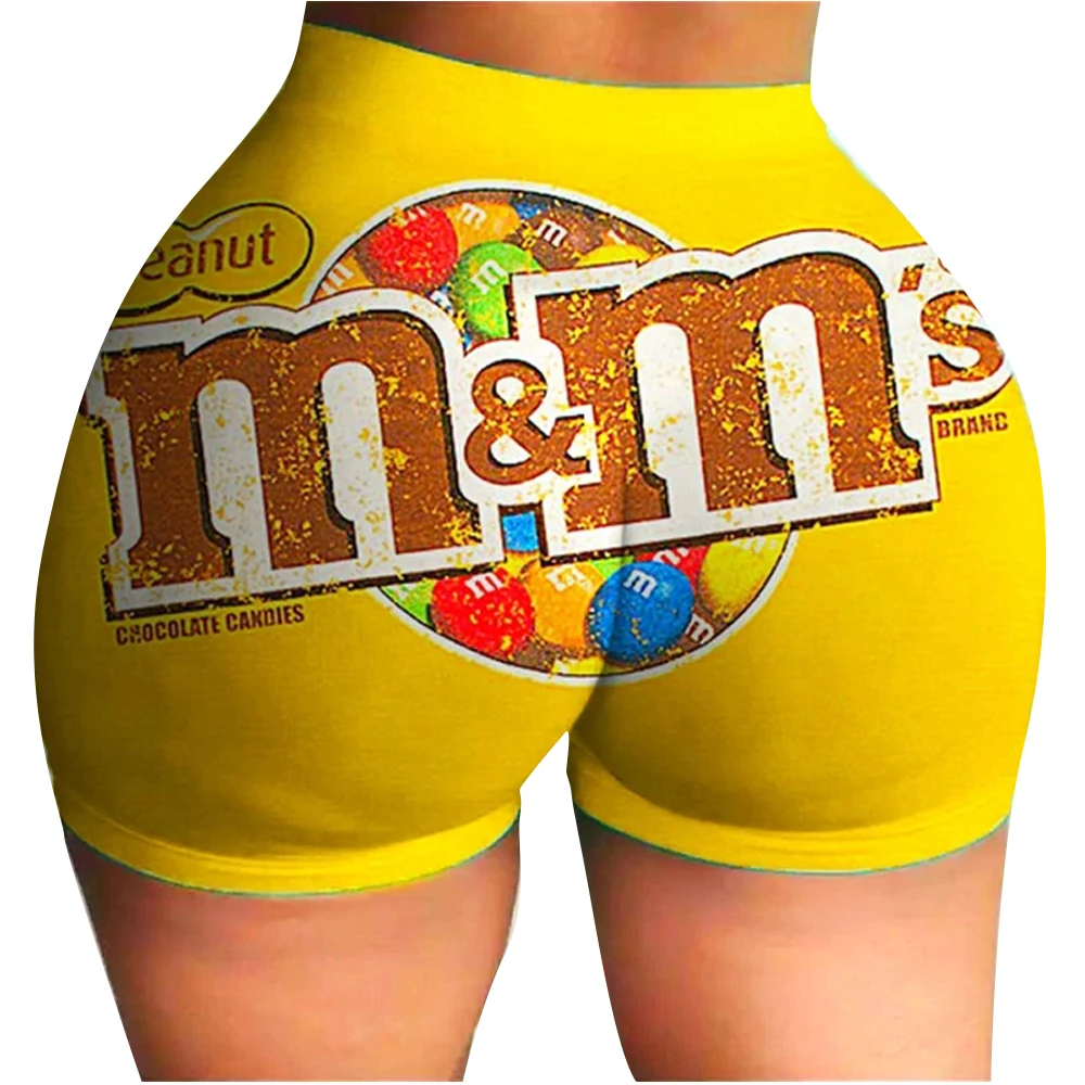 

2021 New Wholesale Women Snack Candy Shorts