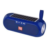 

2020 New arrival speaker Solar energy power supply TWS speaker TG182 multi functional wireless TF AUX USB play speaker