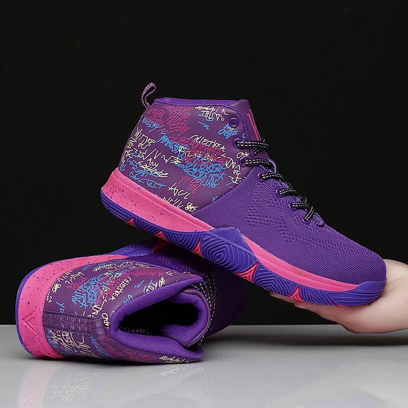 

Basketball Shoes outdoor Basketball Sneakers High-top Shockproof Anti-slip Athletic Sneakers, Optional