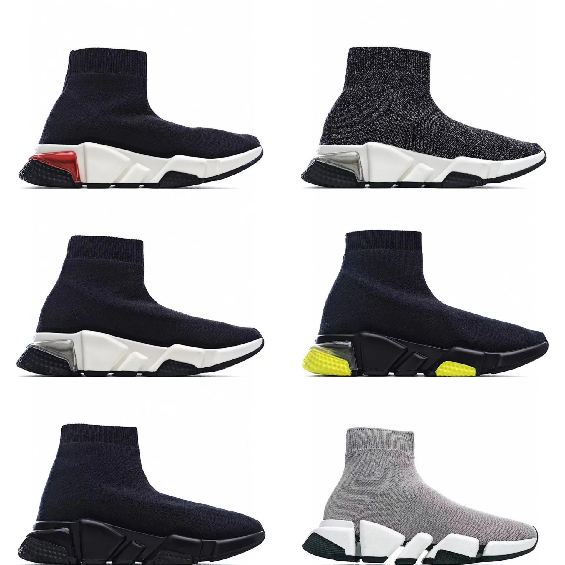 

Wholesale High Quality Fashionable Best-selling Brand Trainers Men Women Casual Sock Shoes, As picture and also can make as your request