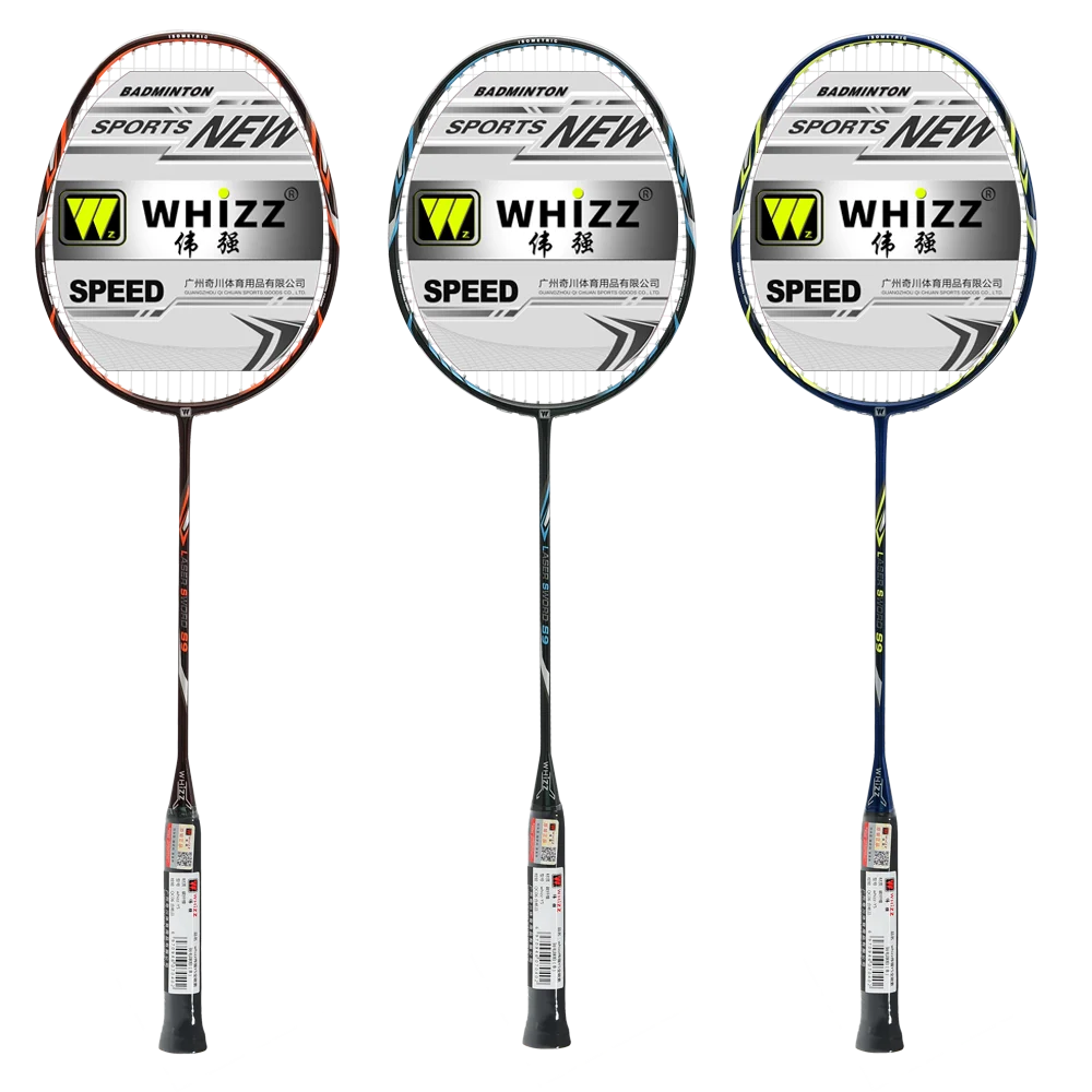 

WHIZZ S9 Ultra Durable Family Outdoor Sport Games/Training Badminton Racket for Fun