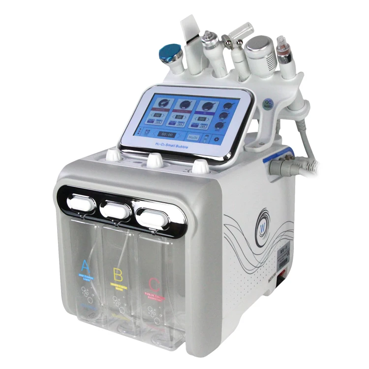 

CHICDIOR 6 function handles H2O2 RF Bio-lifting Spa Hydro Facial Microdermabrasion Machine