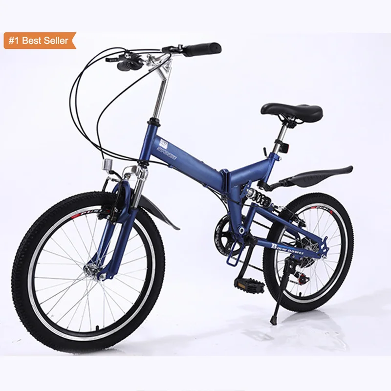 

Istaride Titanium Folding Bike Vouwfietsen Bisiklet Portable Pieghevoli Small Katlanir Bisikletler Siklus Lipat, White, blue, black