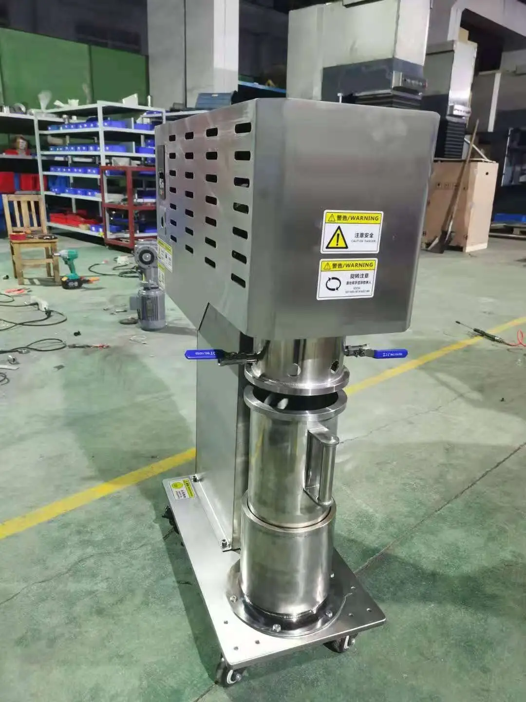 Low Cost Small Volume Electric Lift Type Lab Frame Mixer Lab Vacuum