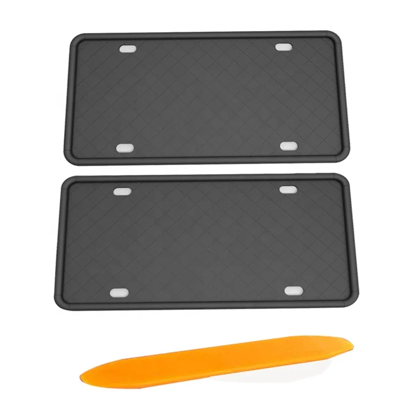 Universal American Auto Silicone Rubber License Plate Holder,Silicone