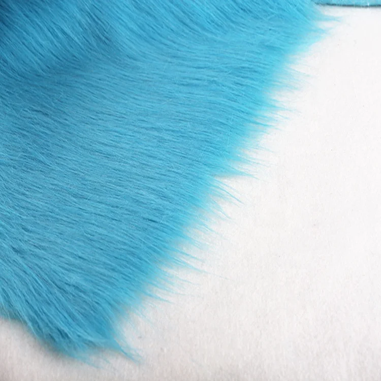 
Customized Wholesale Long Hair Faux Fur Fabric Artificial Fur 