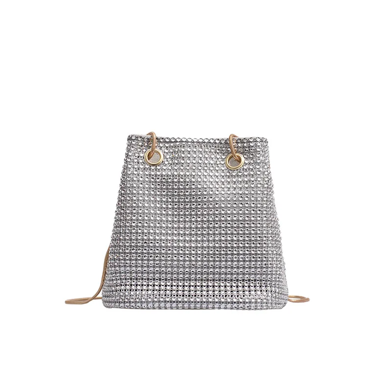 

Fashion chain strap diamond crossbody shoulder bag women ladies