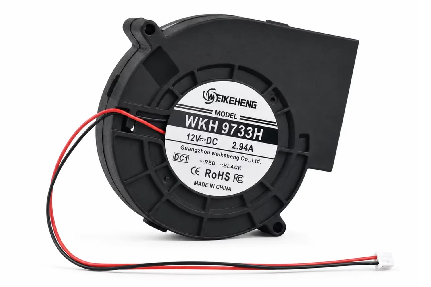 Brushless Blower, 97mm, 12V, Centrifugal, WKH - detail 6