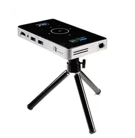 

Latest mini manufacture Portable Projector amlogic S905 DLP 4k HD android 5.1 home theater C6 projector