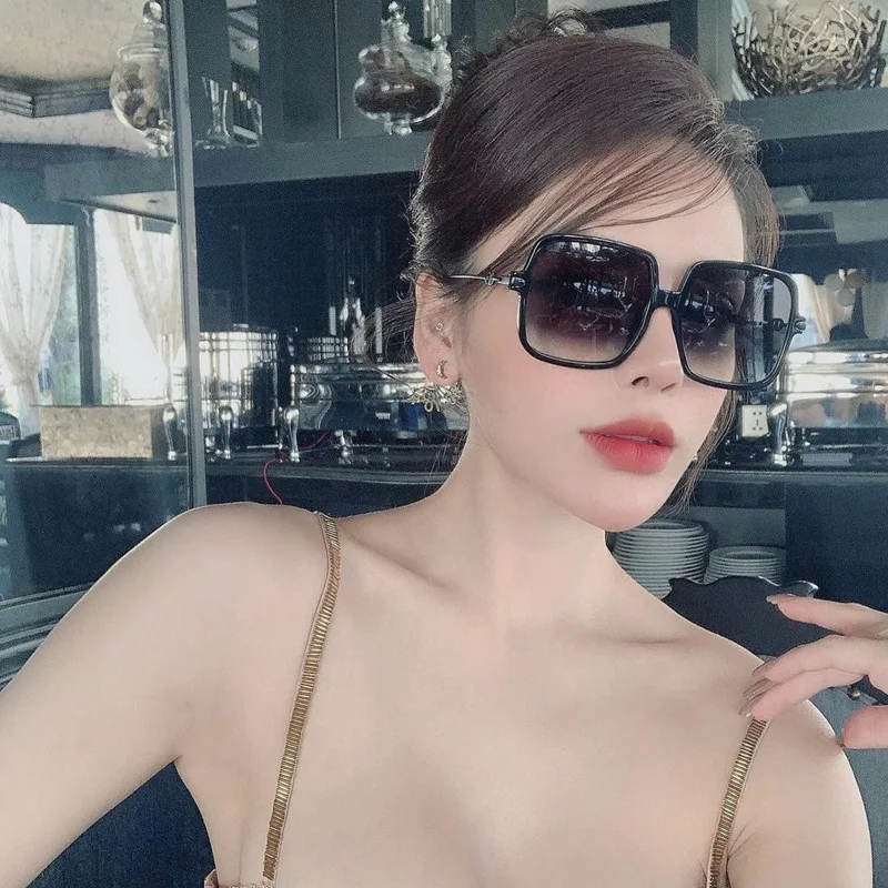 

WIIPU 2021 new retro style small frame sunglasses female trend metal ocean lens sunglasses