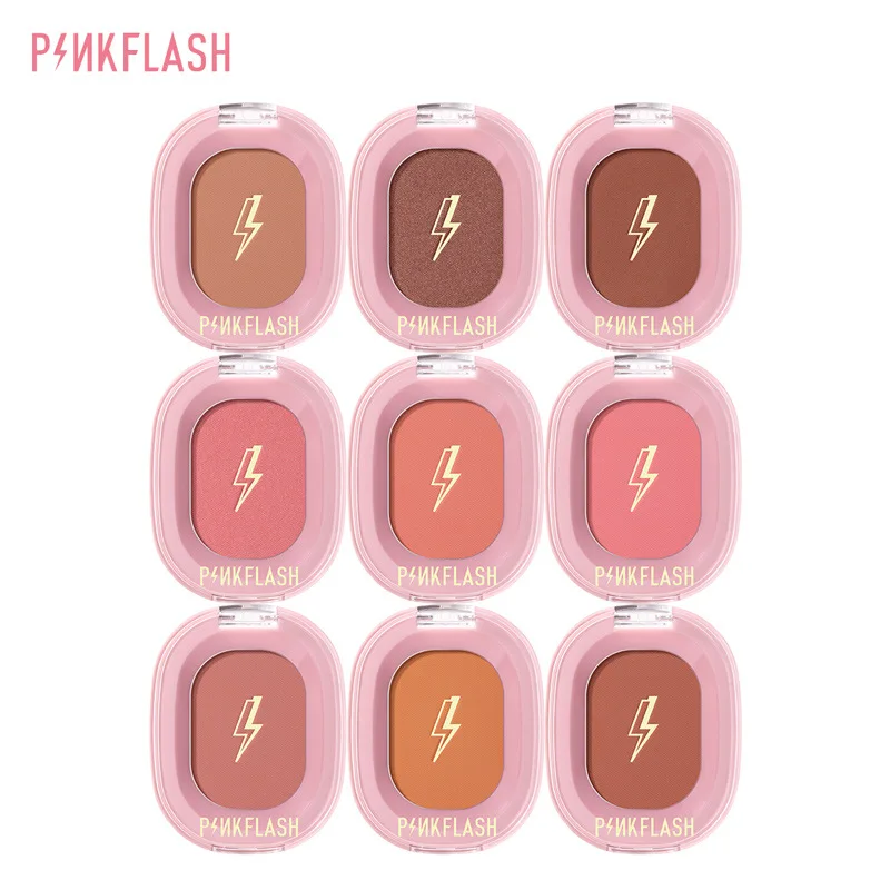 

PINKFLASH 9 Colors Customized blush private label moisturizing long lasting waterproof cheek blusher