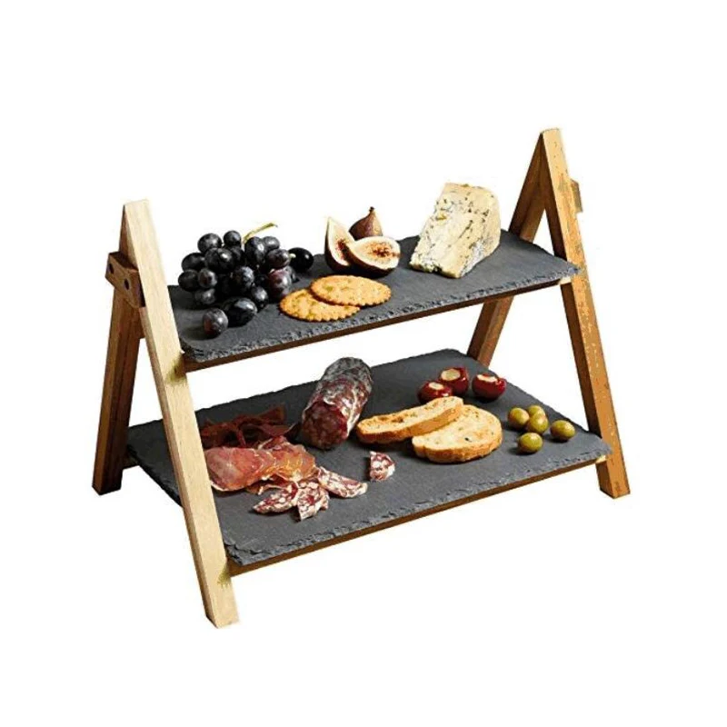 

New Listing Contemporary Non-magnetic Board Slate Plate Stone Plate, Black