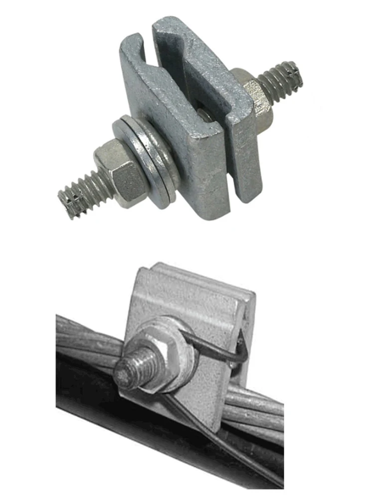 Galvanized Steel D Cable Lashing Wire Clamp For Telco And Catv Buy D