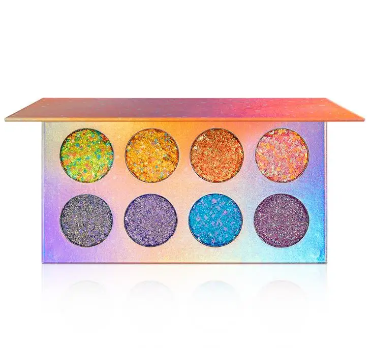 

Custom logo eyeshadow palette 8 colors eyeshadow palette