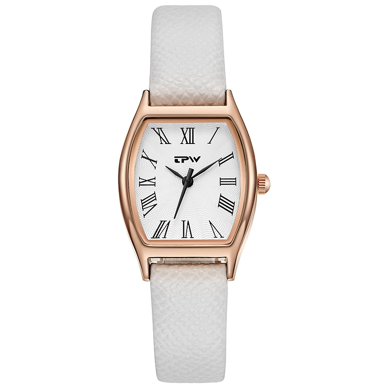 

Simple Fashion Quartz Watch Lady Leather Wrist Watch 3 ATM Water Resistant