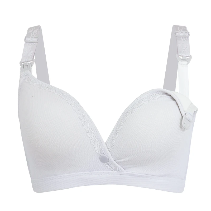 

wholesale front open wireless maternity nursing breastfeeding bra