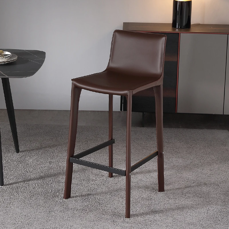 Foshan Factory Nordic Bar Chairs Modern Italian High Stool Bar Stools