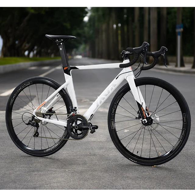 

2021 Hot Sale Original price Java Brand Carbon Fiber Fork Double Hydraulic Disc Brake Men's Bicycle Road Bike In China, Black/ blue/ white