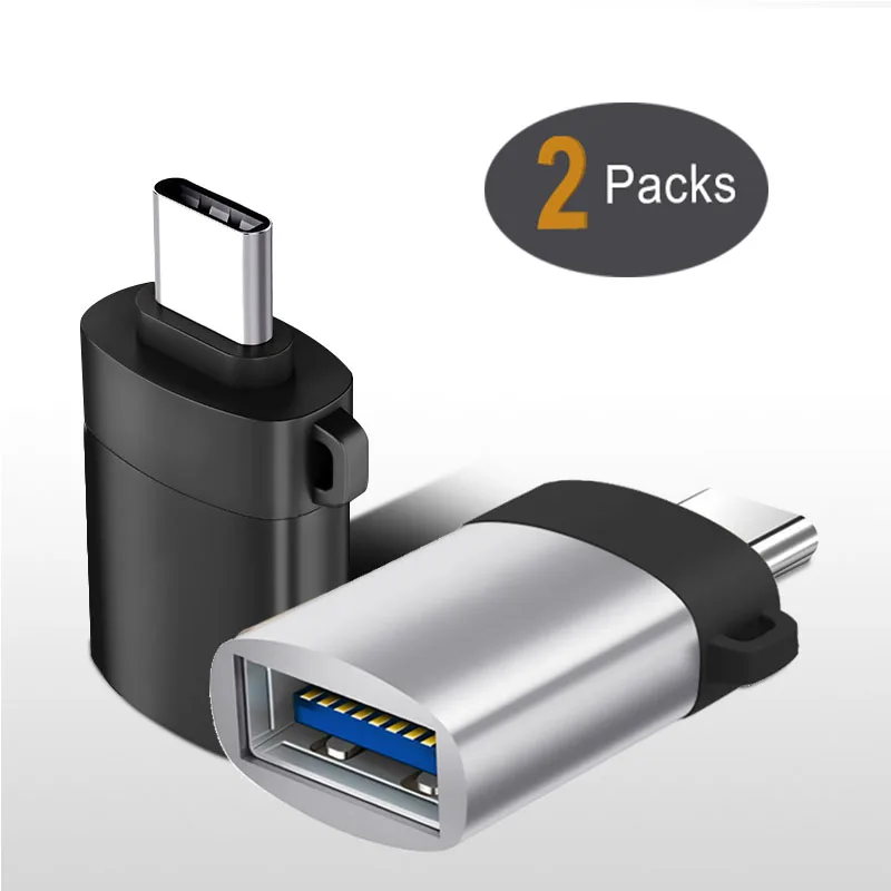 

OTG usb 3.0 to type-c connector adapter, Gold, silver, pink, red, black