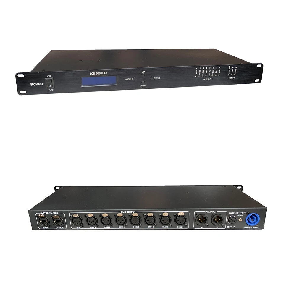 
new arrival artnet to dmx led pixel controller artnet to DMX converter 