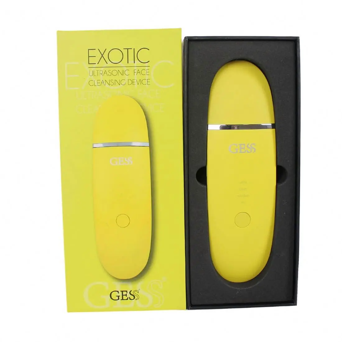 

GESS Good Selling Acne Pore Ultrasonic Skin Face Scrubber, Lemon yellow