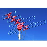 

free-installation outdoor 360 remote UHF&VHF tv antenna