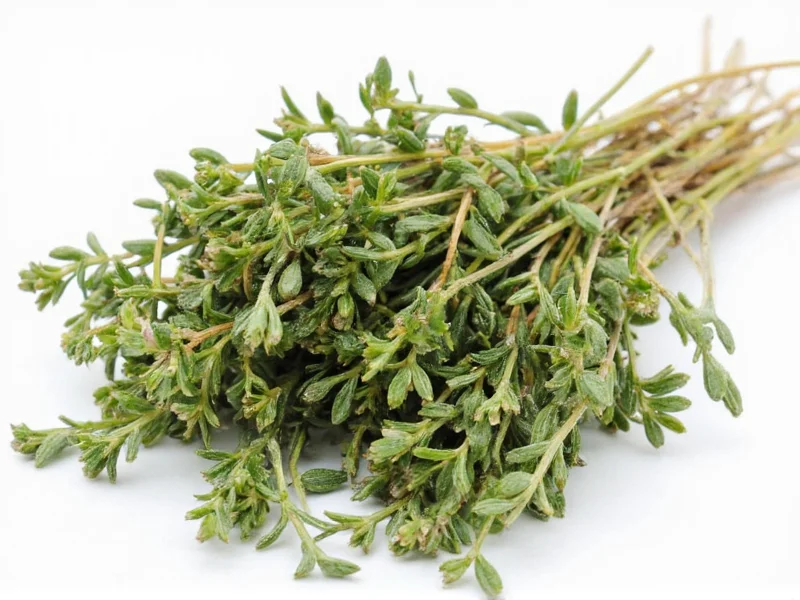 what is dried thyme