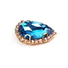 Newest claw resin rhinestone with setting resin stone with metal claw high quality with good price