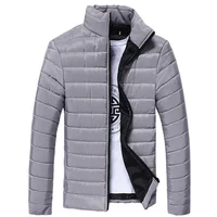 

Drop Shipping Fashion Casual Thermal Male Windbreaker Down Jacket Coats Men Jacket