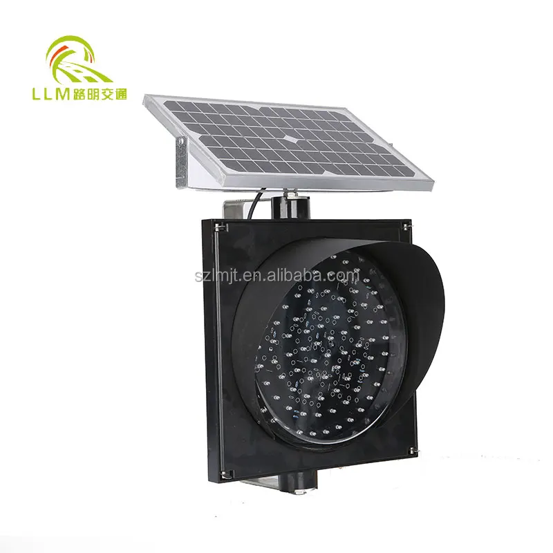 
Wholesale new CE certified road safety solar LED yellow traffic flashing warning beacon lights 