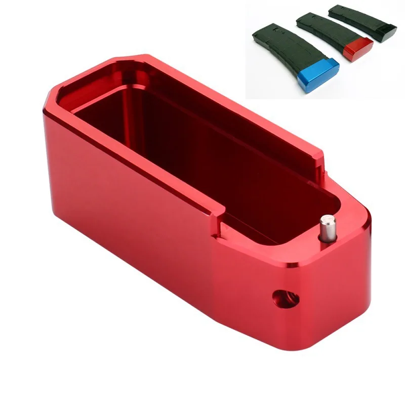 

AR15 AR 15 .223 30/40 Round Magazine CNC Aluminum Bugleman Tactical Magazine Extension Base Pad