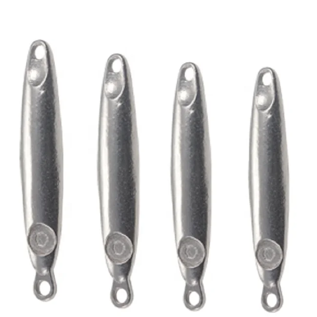 

Fish shape tungsten alloy jig, Customized