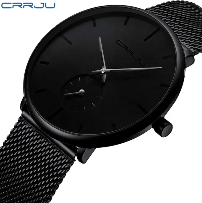 

CRRJU 2150 new men's watches hot sale casual personality watches fashion popular men's students, According to reality