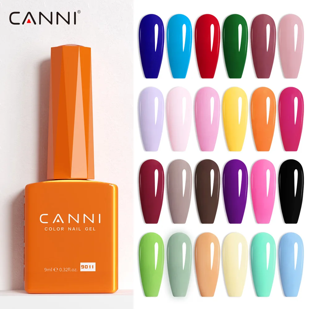 

Canni New Upgrade 72 Colors Nail Gel Polish 9ml Uv/Led Soak Off Hema Free Gel Varnish